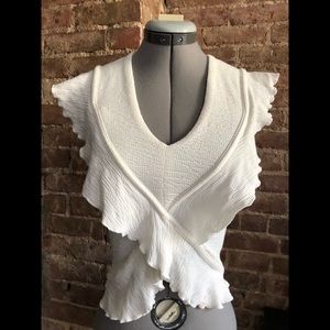 American Rag Crepe Knit Crop Top